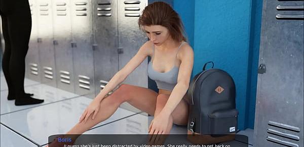 30 - Milfy City - v0.6e - Part 30 - Fucking my teacher in the ass on the college toilets (dubbing)